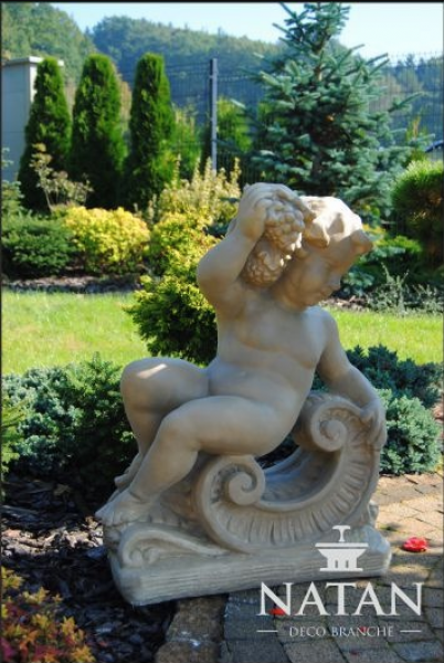 Garten Dekoration Kind Terrasse Stein Statue Figuren Figur Deko Statue Skulptur